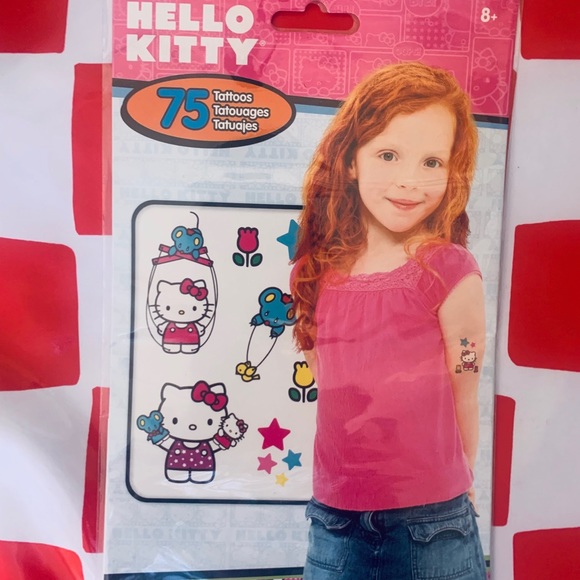 Hello Kitty Temporary Tattoos